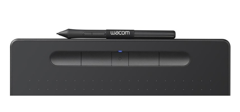 Wacom Intuos M Black Bluetooth Creative Pen Tablet - CTL-6100WLK-N