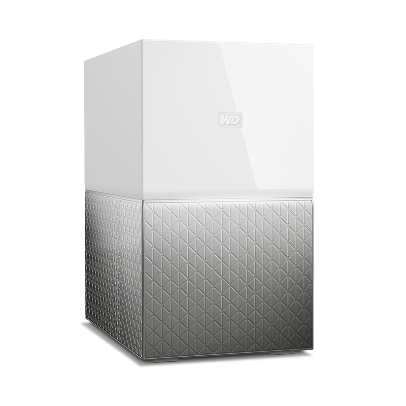 Western Digital My Cloud Home Duo 8TB Ethernet LAN White Personal Cloud Storage Device