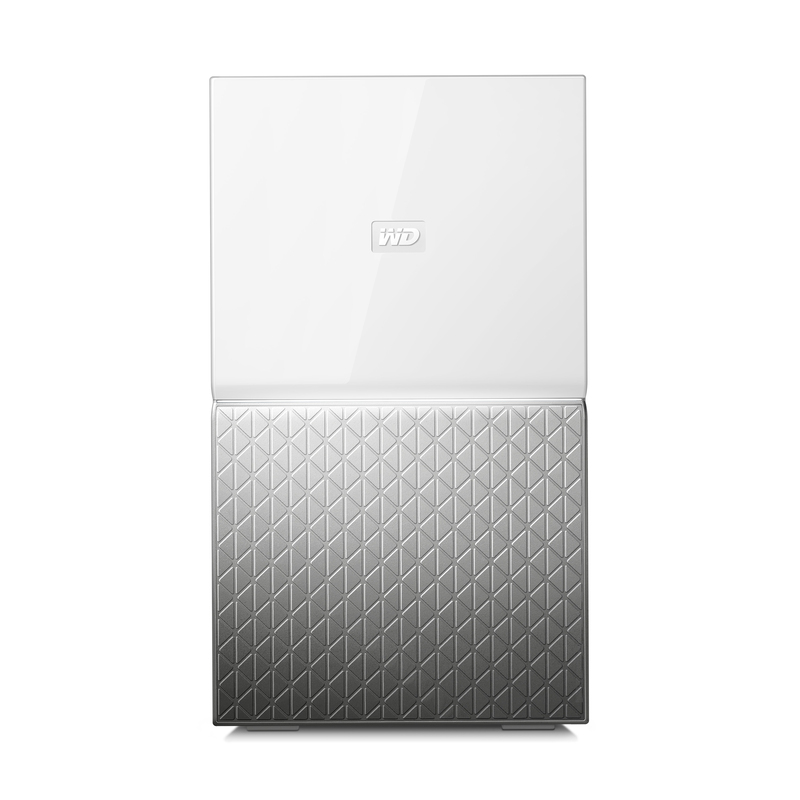 Western Digital My Cloud Home Duo 8TB Ethernet LAN White Personal Cloud Storage Device