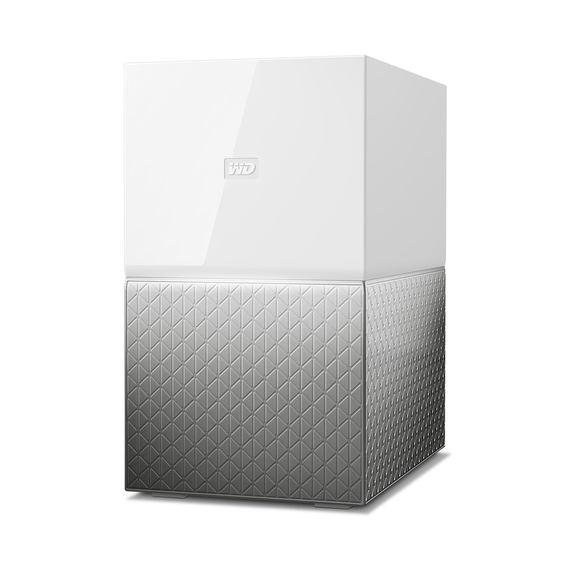 Western Digital My Cloud Home Duo 8TB Ethernet LAN White Personal Cloud Storage Device