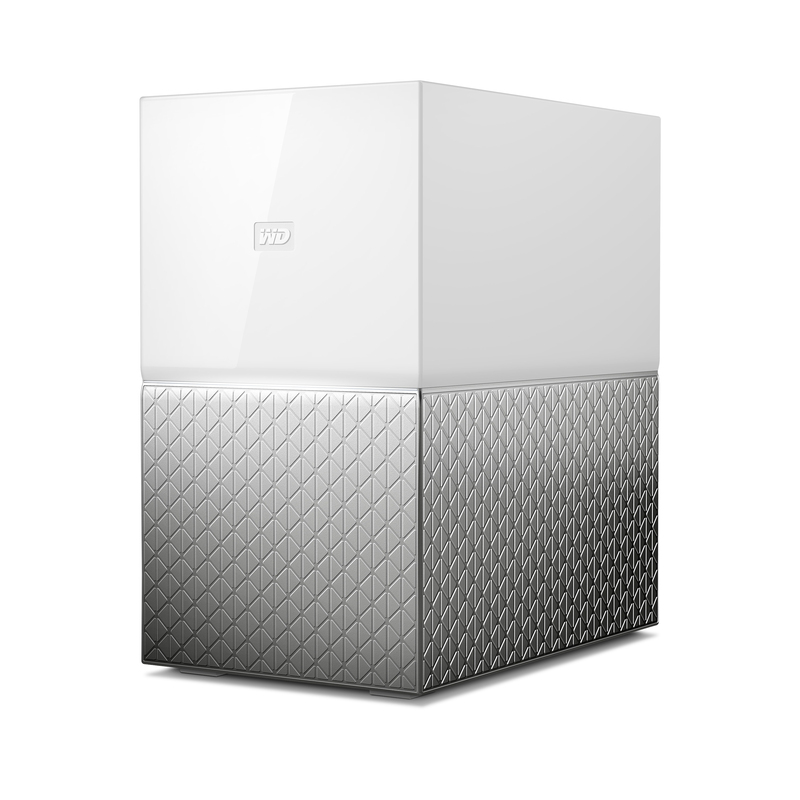 Western Digital My Cloud Home Duo 8TB Ethernet LAN White Personal Cloud Storage Device