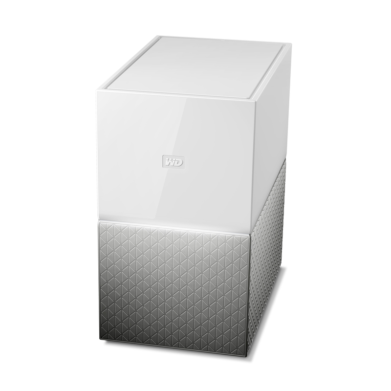 Western Digital My Cloud Home Duo 8TB Ethernet LAN White Personal Cloud Storage Device