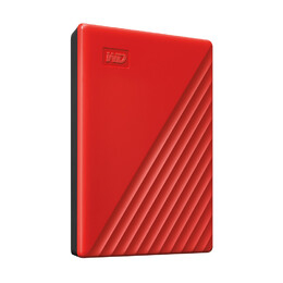 WD My Passport 2TB HDD Red